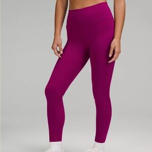 Lululemon Sz 8 Wunder under athletic Leggings
